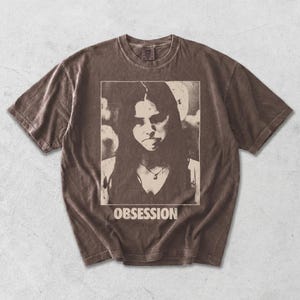 Limited Comfort Colors Nikki Obsession Shirt, Obsession Horror Movie Graphic Fan T-Shirt, Gift For Women and Man Unisex T-Shirt Espresso