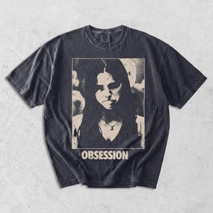 Limited Comfort Colors Nikki Obsession Shirt, Obsession Horror Movie Graphic Fan T-Shirt, Gift For Women and Man Unisex T-Shirt Graphite