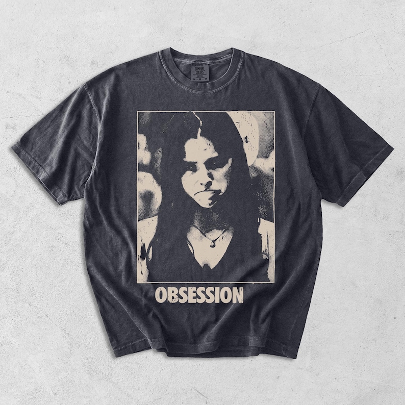 Limited Comfort Colors Nikki Obsession Shirt, Obsession Horror Movie Graphic Fan T-Shirt, Gift For Women and Man Unisex T-Shirt Graphite