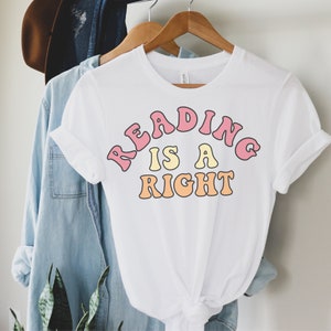 Reading is a Right, Science of Reading Reading Intervention Teacher Gift Equal Rights Elementary Teacher ESL Teacher SPED Dyslexia Therapist