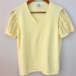 Pastel on Light Frabric Knitting AF Unisex Scoop Neck T-Shirt