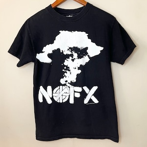 ファッションなデザイン Black NOFX Band T-shirt by Cinder Block | Size XS-S - Etsy アイドル