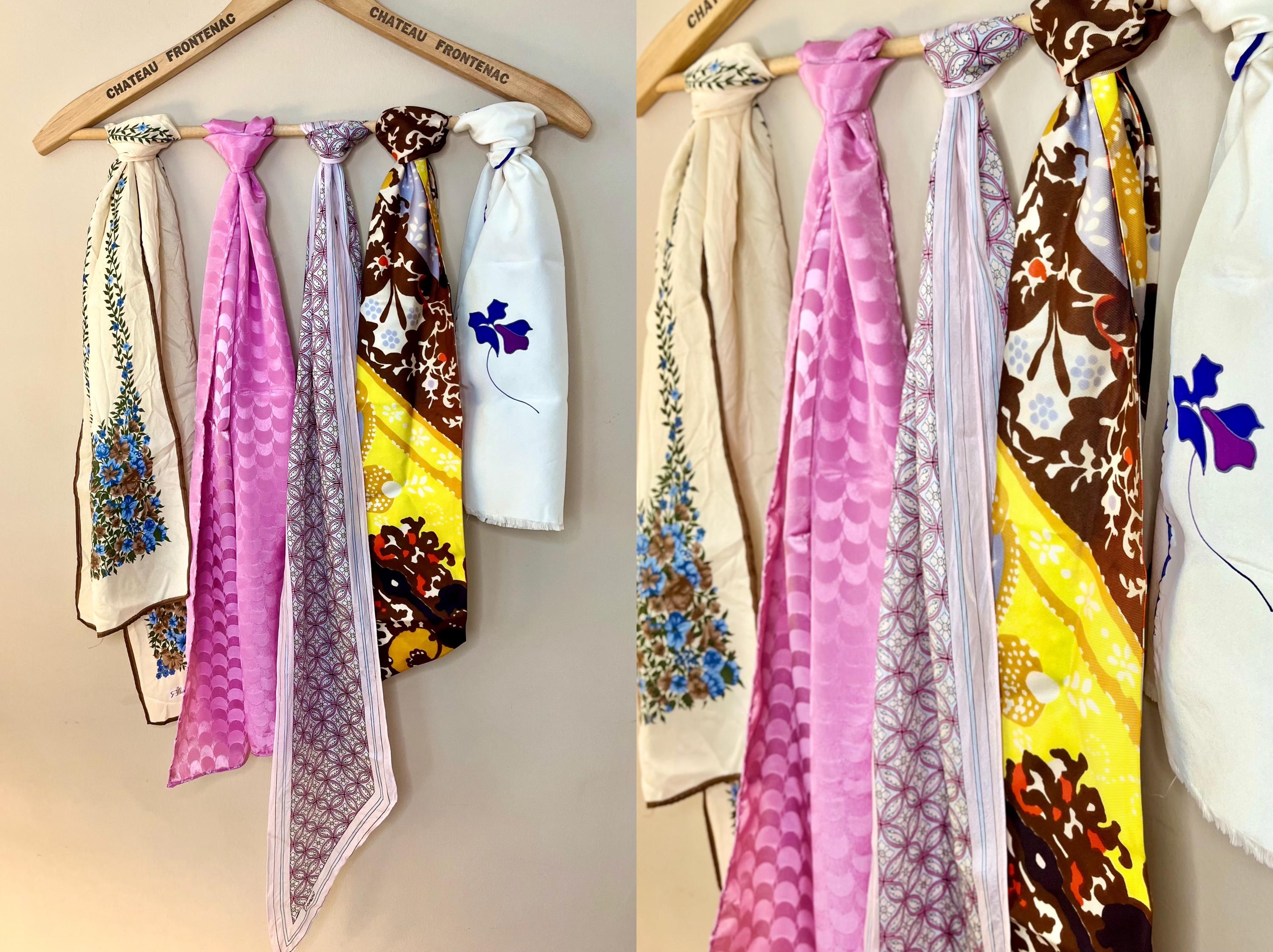 GIBZ Star Pattern Scarf for Women Tie Dye Extra Long & Large