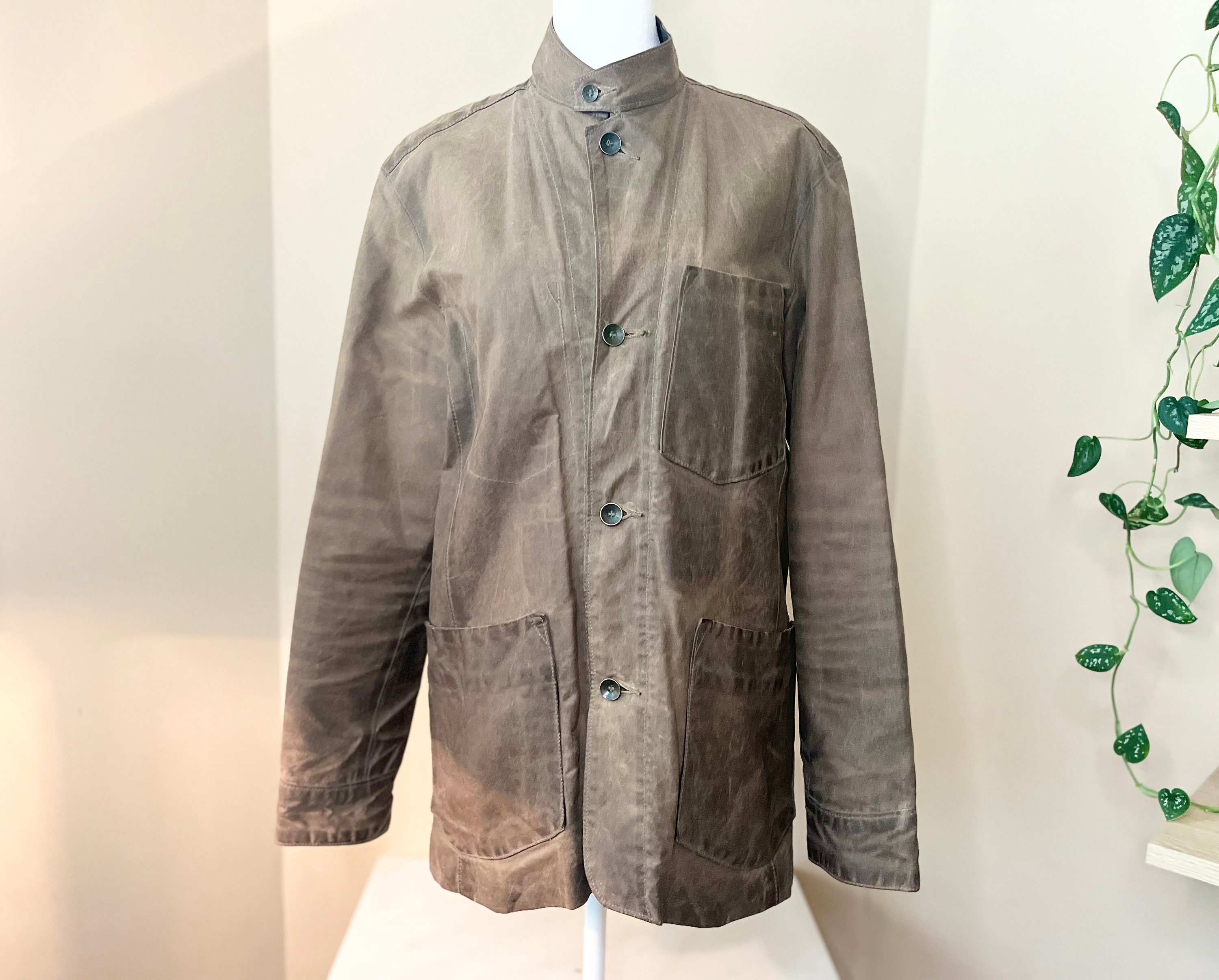 Waxed Cotton Hunting Jacket by Rag & Bone | Made in USA | Size M 