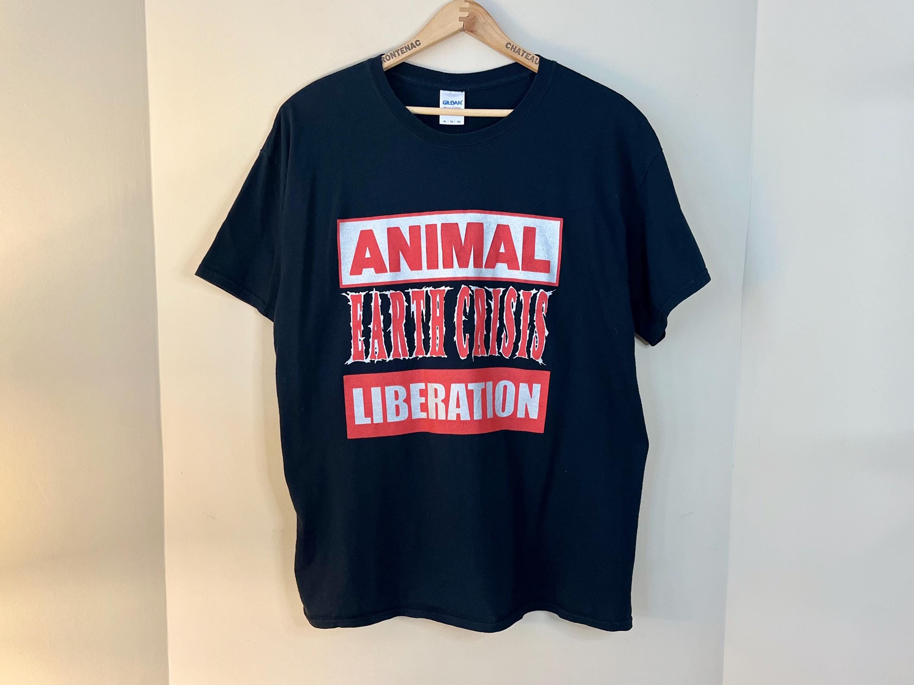Earth Crisis Vegan Straight Edge NYHC 90's vintage tee t