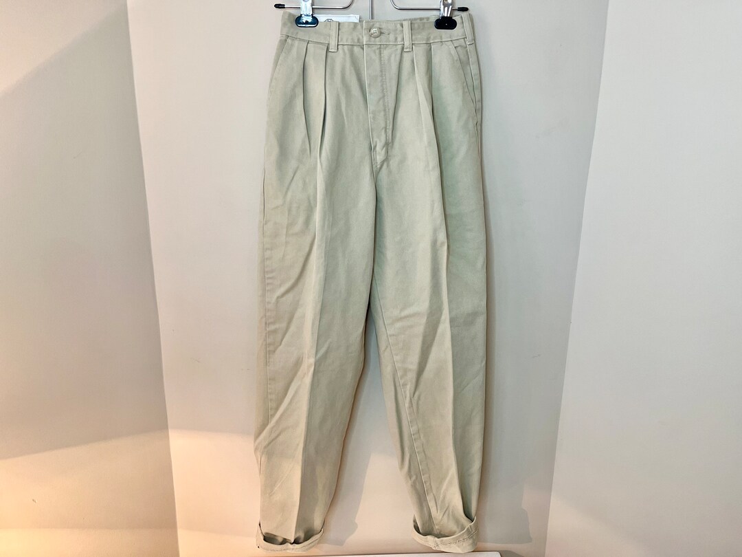 NOEN Balloon Leg Casual Trousers, Beige