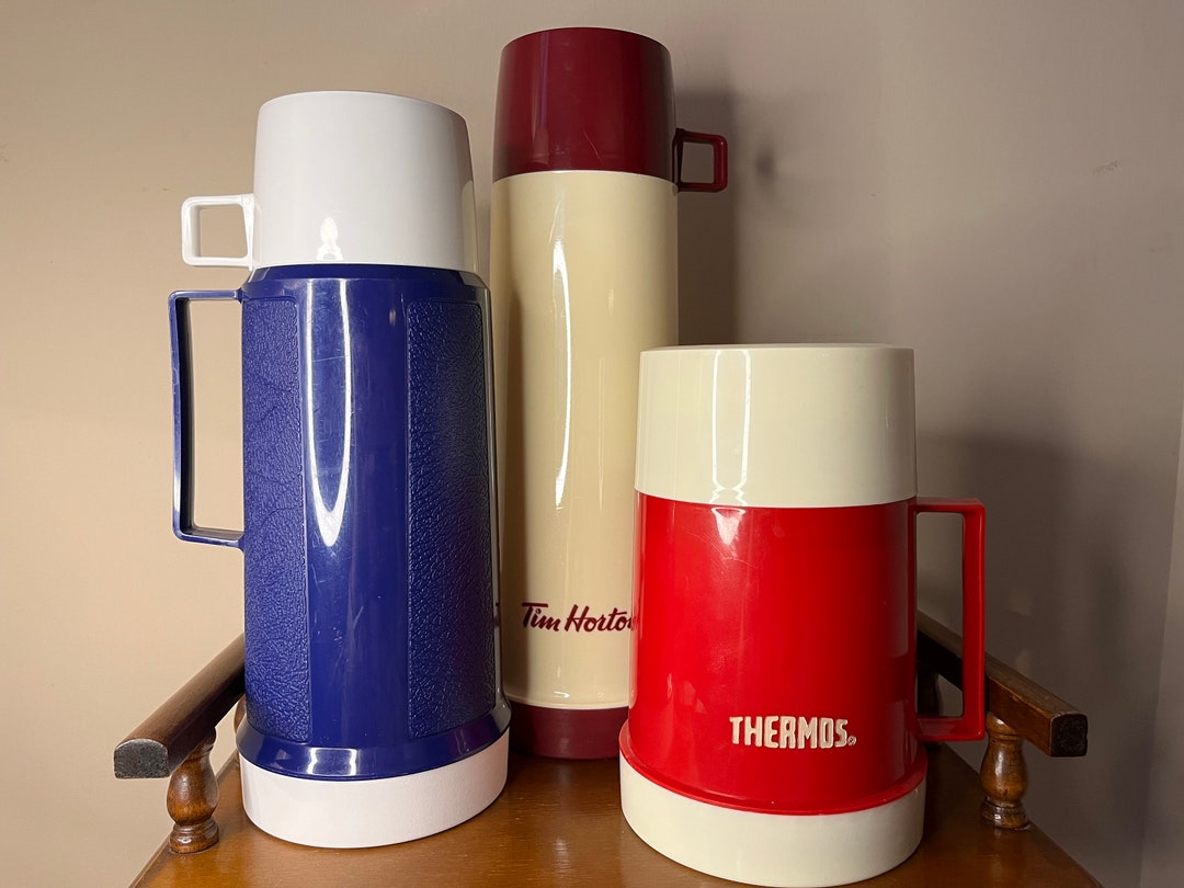 Vintage Thermos Travel Mug Various Size Colour Options Available Etsy