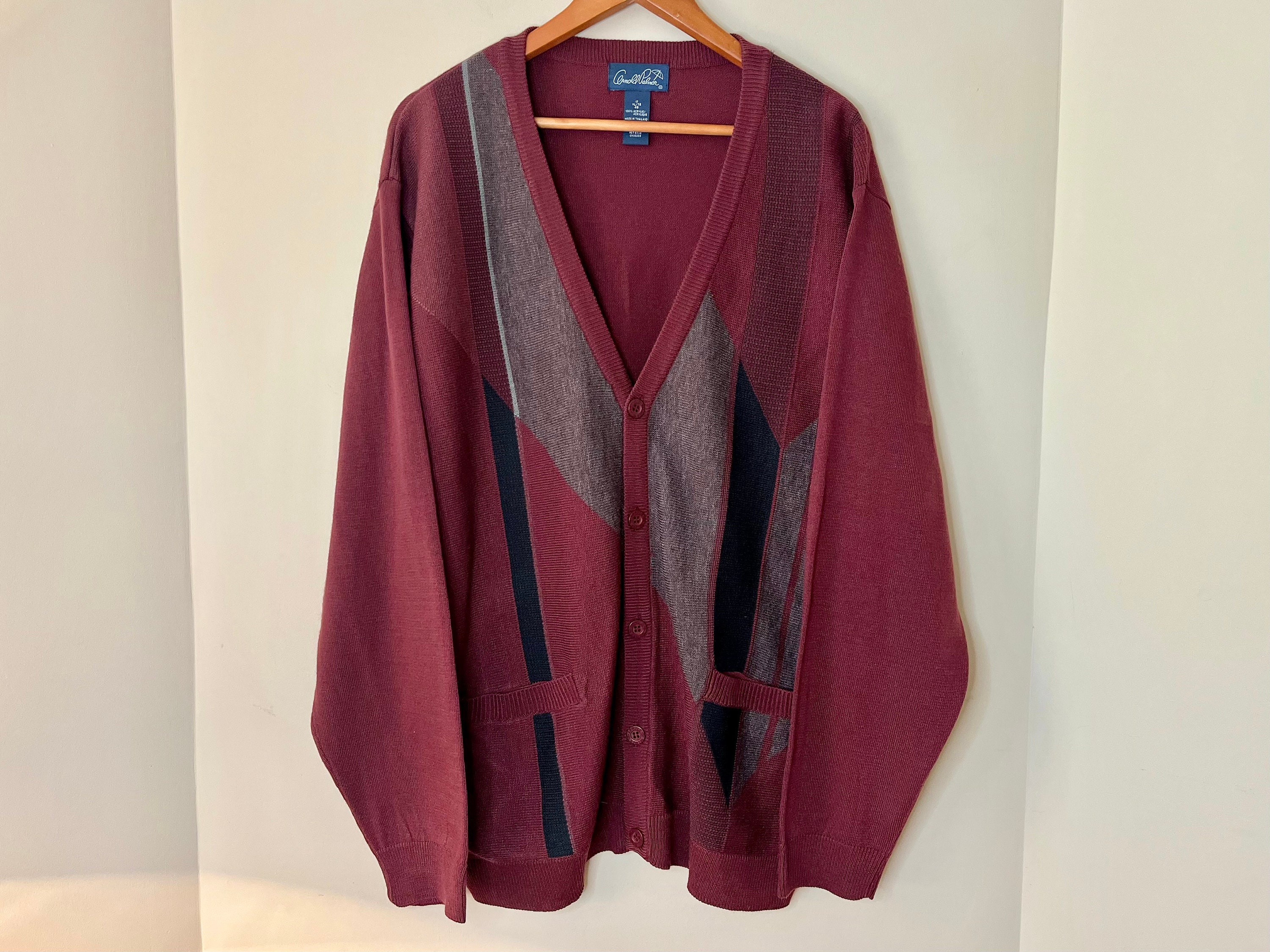 Arnold Palmer Cardigan - Etsy Canada
