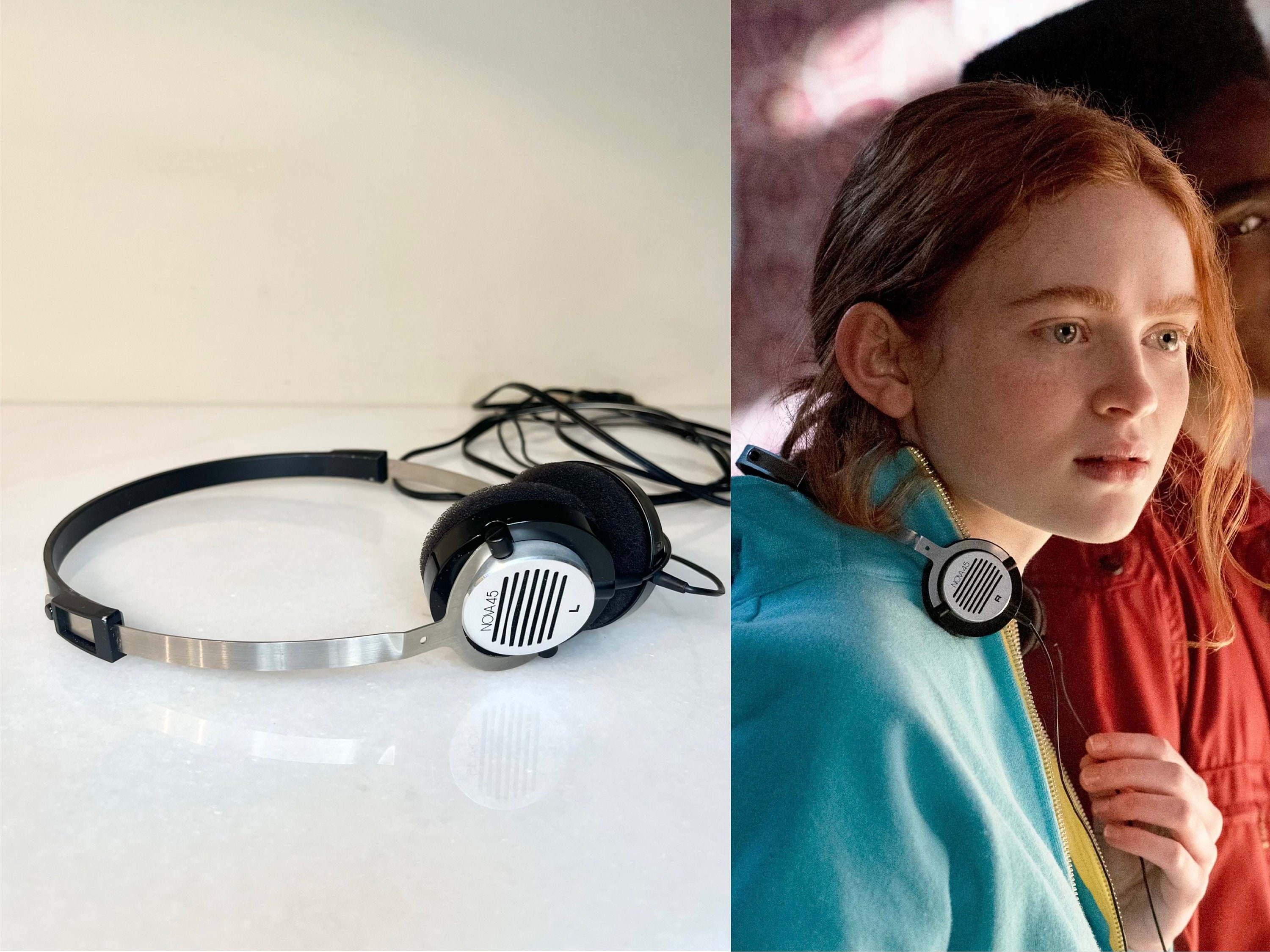 80s Vintage Realistic Nova 45 Stereo Headphones | Tested & Working 