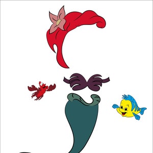Little Mermaid/Ariel Magnetic Door/Stateroom Decoration, Disney Cruise Door