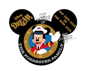 Personalised Disney Cruise Line Door Magnets, Stateroom Door, Disney Magnets