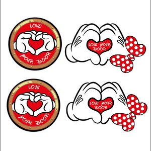 Fishextender Gifts, Disney Cruise Love Your Door Magnets, Mini Magnets, Stateroom Door Decorations