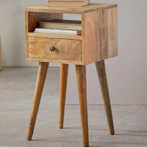 Slim Bedside Table Etsy UK