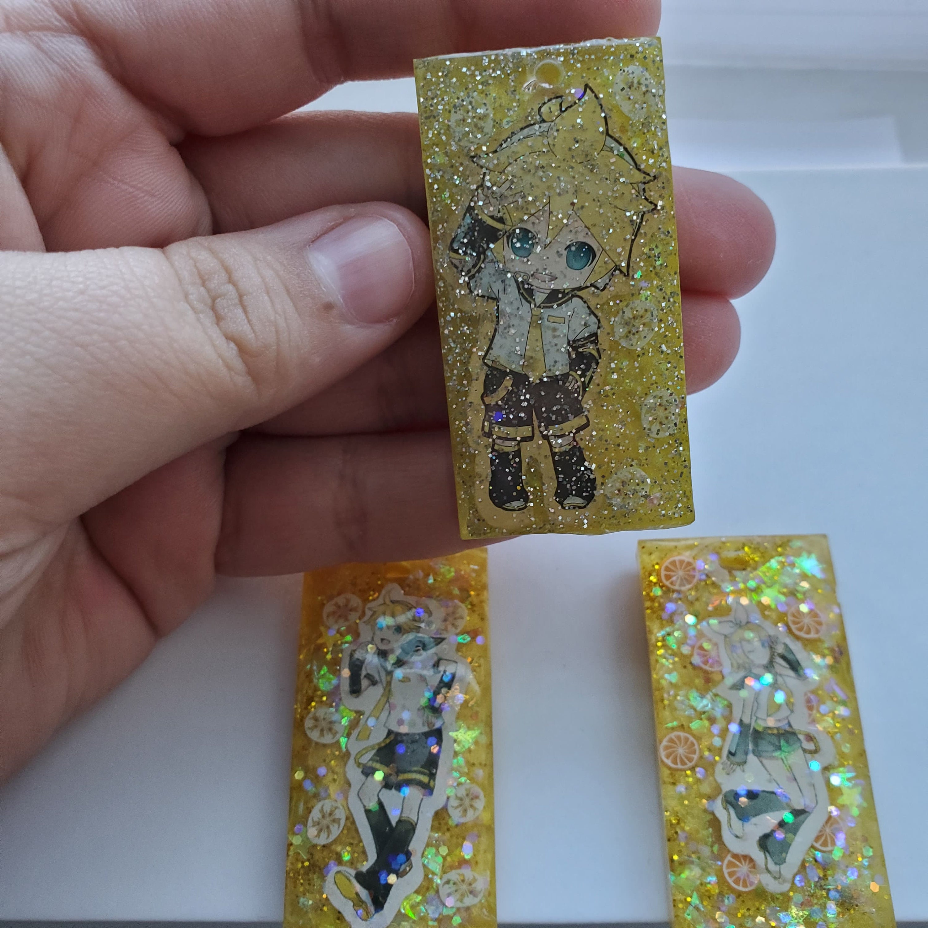 VOCALOID Rin and Len Kagamine Resin Charm - Etsy