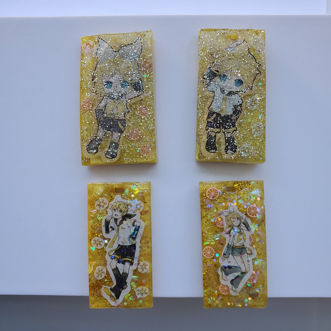 VOCALOID Rin and Len Kagamine Resin Charm - Etsy