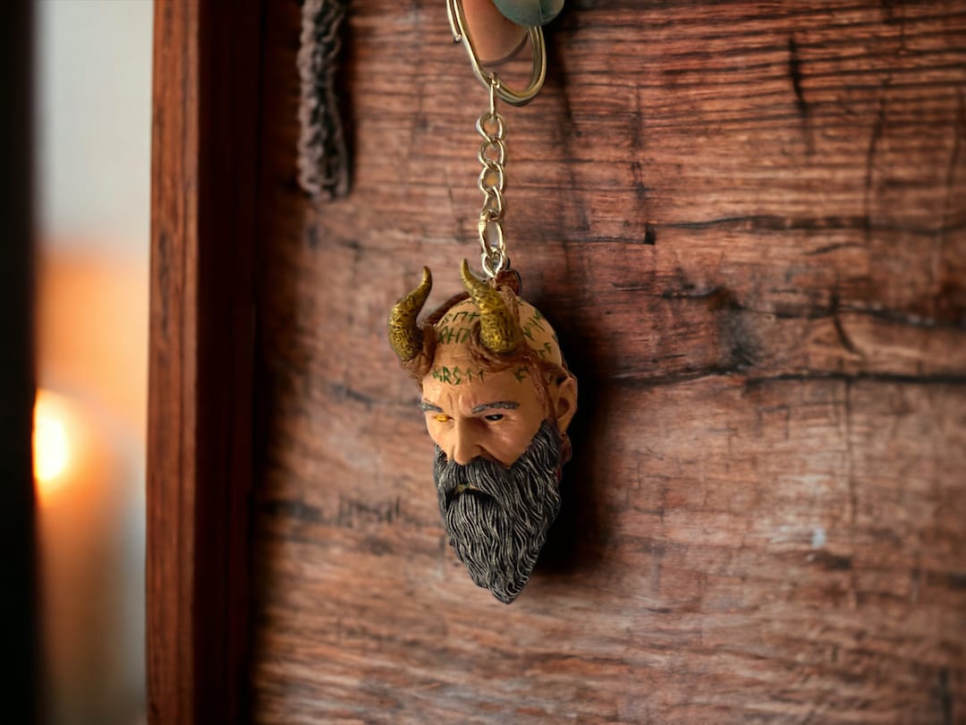 God of War Mimir Mimir Keyring God of War Keychain Christmas - Main Image