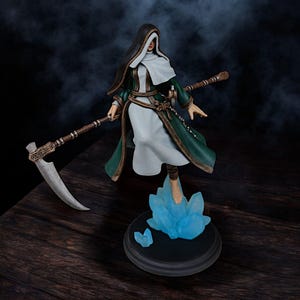 Sister Friede 3D Resin Figure | Dark Souls Collectible Statue | Hand-Painted Fantasy Figurine | Soulsborne Fan Gift