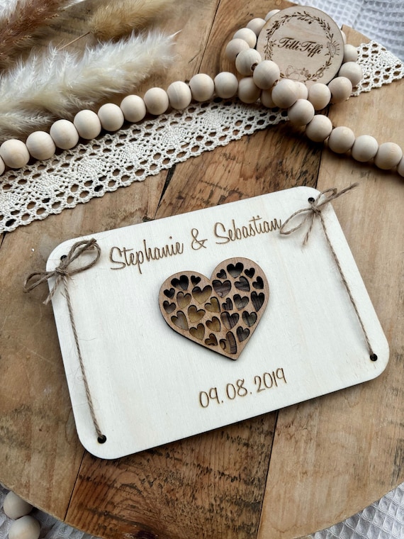 TAKULA Wooden Wedding Gift, Wedding Gifts For Grooms, Money Gift