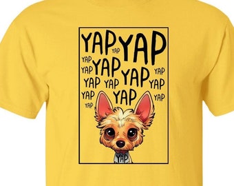 YappyPup Logo on Bright 5.3 oz. T-Shirt