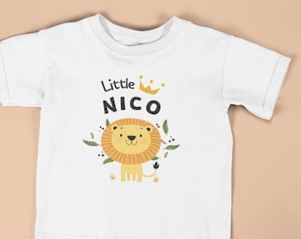 Camiseta del pequeño rey