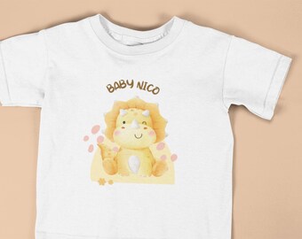 Camiseta de bebé dinosaurio