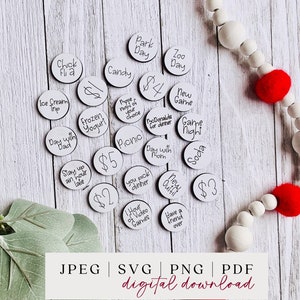 イースターエッグフィラートークン - 報酬トークン SVG - キャンディー以外のイースターエッグフィラー - イースターエッグカットファイルトークン SVG - レーザーデジタルダウンロード -