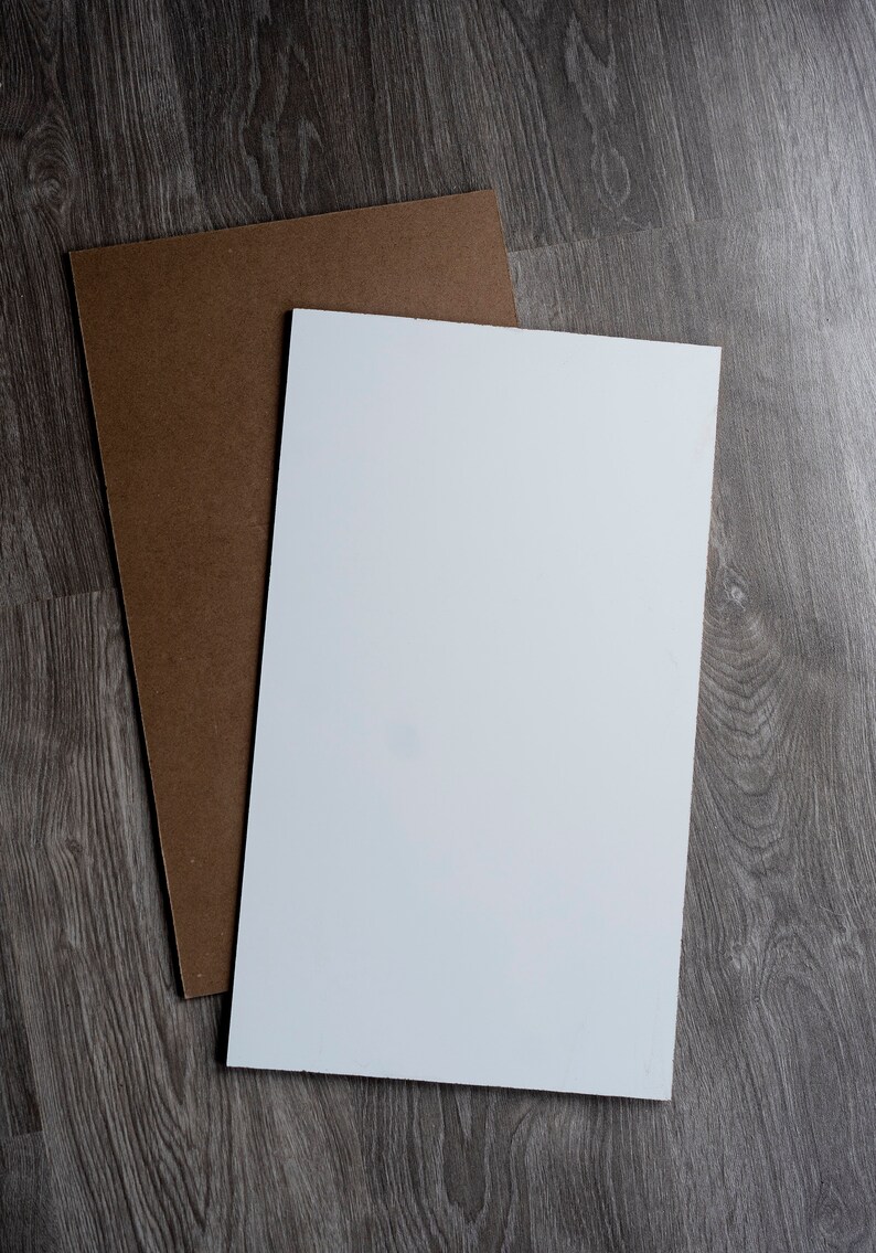1/8 Whiteboard Sheets MDF Ready Sheets Set Etsy