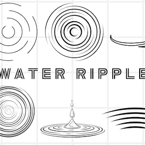 Water Splash svg\ Water Ripples svg\ Water Splash Cricut\ Water Drops Clipart\ Water Vector Wate\ Splash svg\ cut files Water Splash