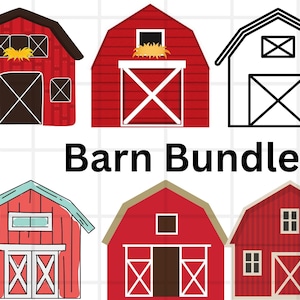 Barn SVG\  Farm Barn SVG\ Farmhouse SVG\ Farm Life Svg\ Farming Svg\ Farm Animals Svg\ Barn Cut Files\  Barn Silhouette\ Barn Clipart