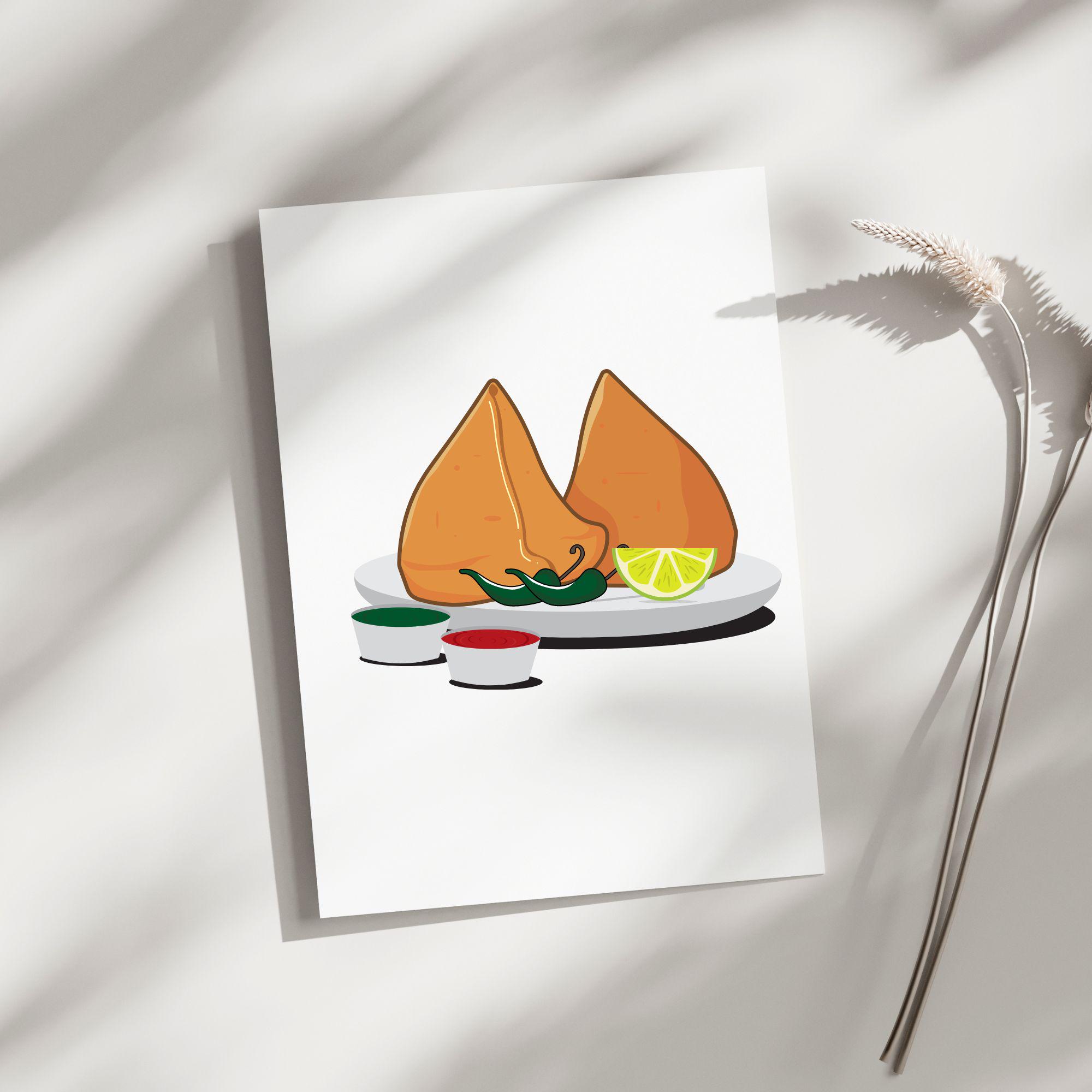 Samosas SVG\ Samosa Png\ Samosa Vector\ Samosa Illustration\ Samosa ...