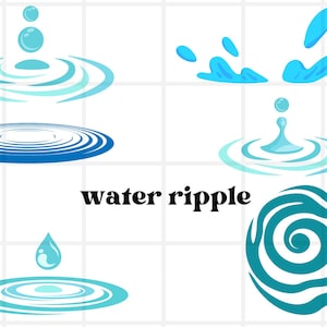 Water Splash svg\ Water Ripples svg\ Water Splash Cricut\ Water Drops Clipart\ Water Vector Wate\ Splash svg\ cut files Water Splash