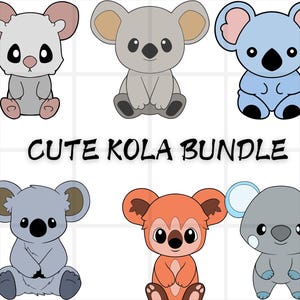 Cute Koala svg\ Koala Bear svg\ Cool Koalas wearing sunglasses cut file for Cricut\ Silhouette\ CNC Files Clipart