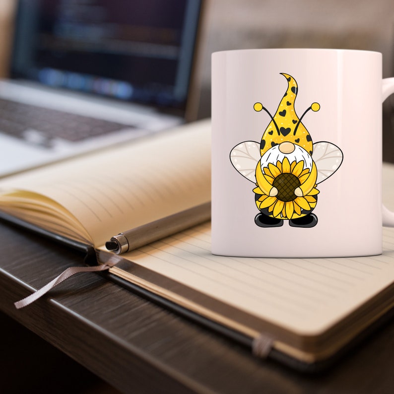 Bee Gnome Svg\ Spring Gnomes Cut Files\ Summer Gnomes Svg\ Dxf\ Eps ...