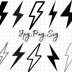 Lightning svg Bundle\ Lightning Bolt svg\ Flash svg\ Lightning Clipart\ svg\ jpg
