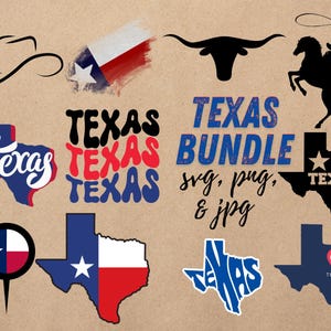 Texas SVG Bundle\ Hand Drawn Vector Silhouette\ Texas Outline SVG\ Texas Home SVG\ Texas State Svg\ Hey Ya&#39;ll Svg\ Texas Shirt Svg