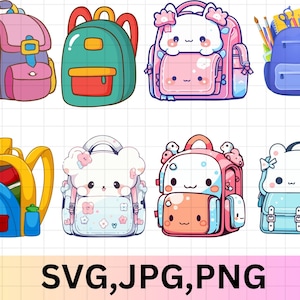 Sac à dos SVG\ sac à dos svg\ cartable svg\ professeur svg\ enfants art design projet imprimable svg\ sacs svg\ enfants sac svg\ école svg
