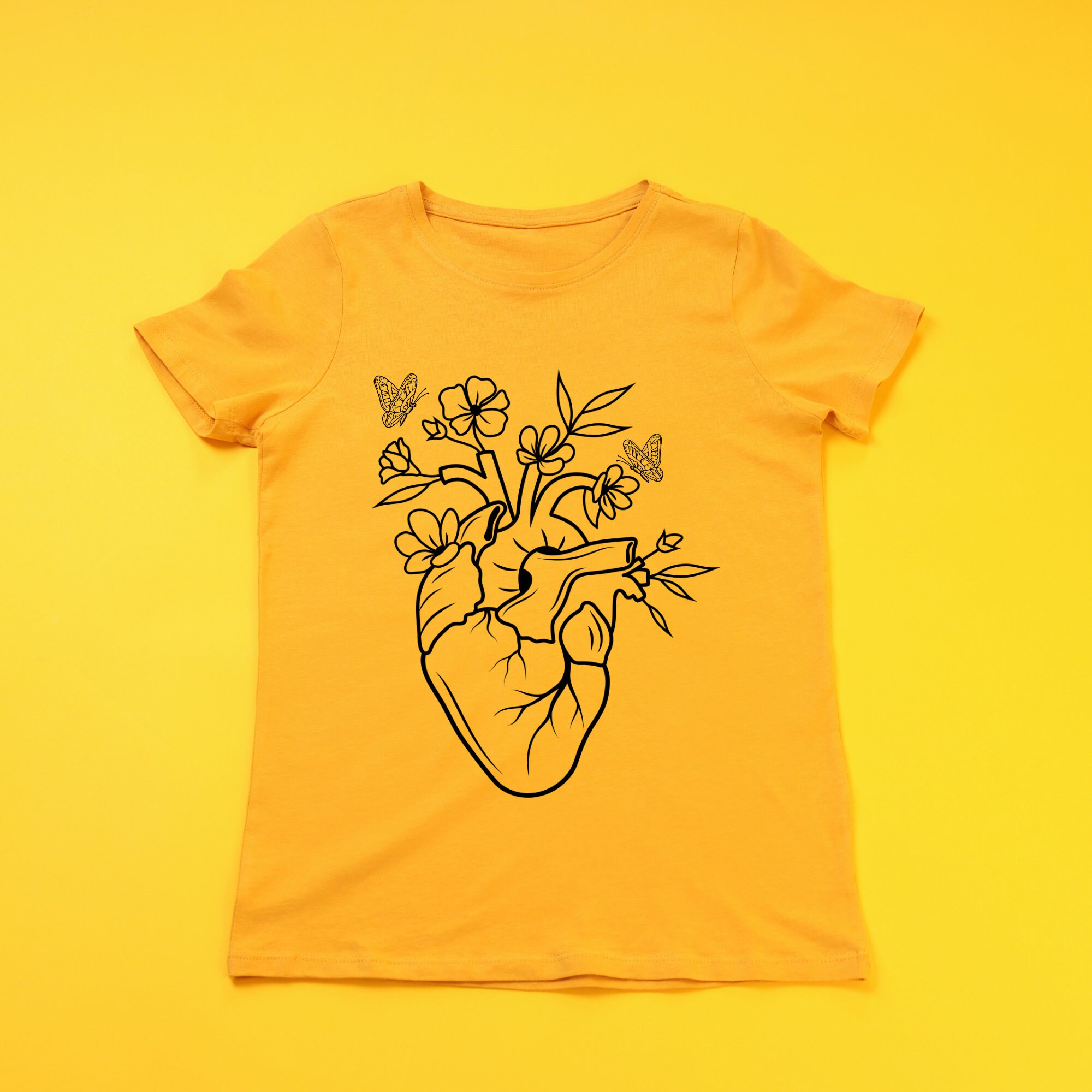 Herz Anatomie svg Anatomie svg Blumen Herz svg Blume svg Etsy Österreich