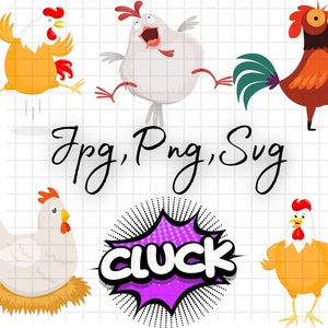 Paquete de pollo svg dibujado a mano\ gallina svg\\ gallo svg\ pollo svg divertido\ loca dama de pollo svg\ pollo susurrador svg\ pollo clipart