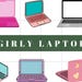 Laptop SVG Bundle\ SVG Files for Cricut\ Computer Clipart\ PC Clipart ...