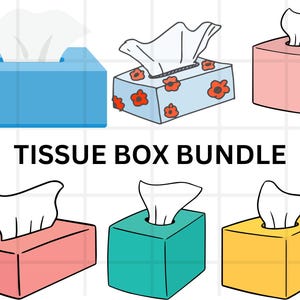 Doodle Tissue box SVG\ PNG\ Psd\ outline\ tissue paper svg\tissue png