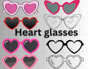 Hartglazen SVG\ svg, png, jpeg, digitale download\ Cut File\ Cricut\ Silhouette\ Glowforge\ Svg-bestanden voor de cricut