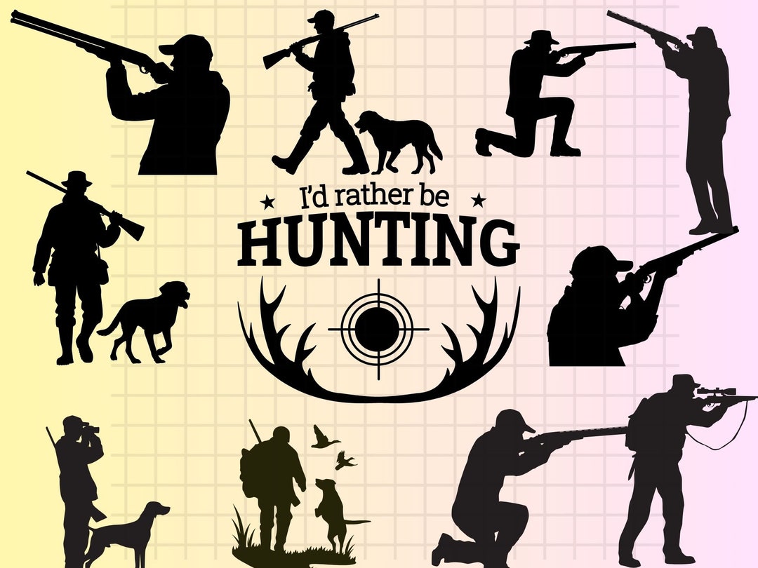 Hunter Svg\ Svg Files for Cricut\ Hunter Silhouette\ Hunt Cut File ...