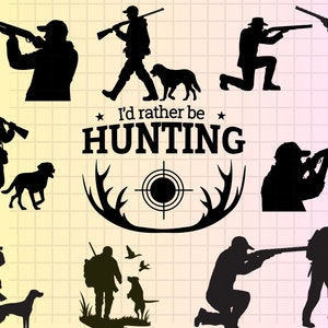 Jäger-Svg-Svg-Dateien für Cricut-Jäger Silhouette-Jagd-Schnitt-Datei-Jagd SVG-Datei-Datei--------------