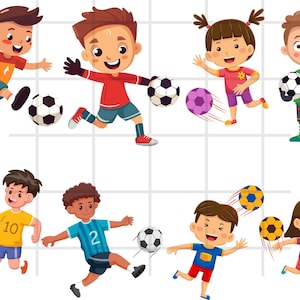 Kinder Fußball-Svg-Dateien für Cricut- Sport SVG-Dateien