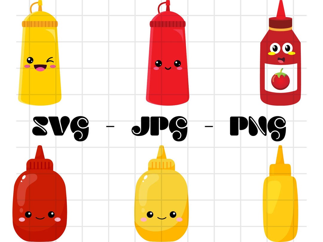 Tomato Sauce and Mustard\ Ketchup and Mustard\ Group Condiment\ Mustard ...