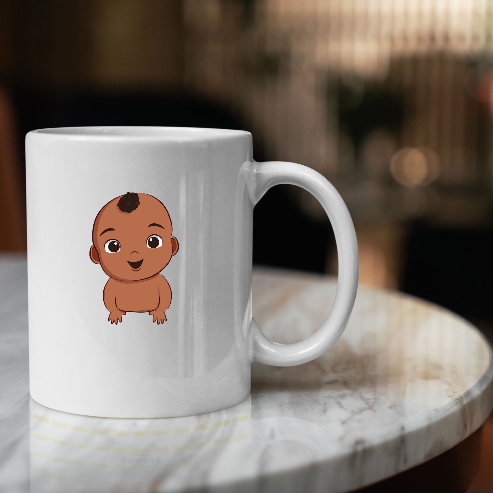 Black Baby Boy SVG\ SVG Cut File & PNG\ African American Baby Boy Svg ...