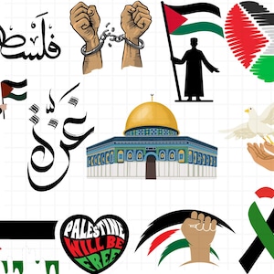Palestina svg bundel\ Palestina Svg\ Gaza gratis svg\ Vinyl Transfer\ palestina png\ gratis palestina shirt\ Cut-bestanden voor Cricut\ Silhouette