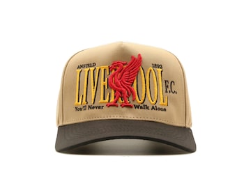 Gorra Snapback Vintage del Liverpool FC, Gorra Retro del Club de Fútbol, Gorra de Aficionado del LFC