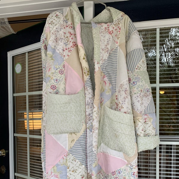 Patchwork Quilt Jacket Etsy