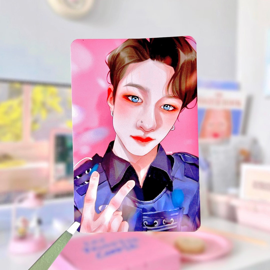 Bangchan CASE 143 Photocard. Police Collection Etsy